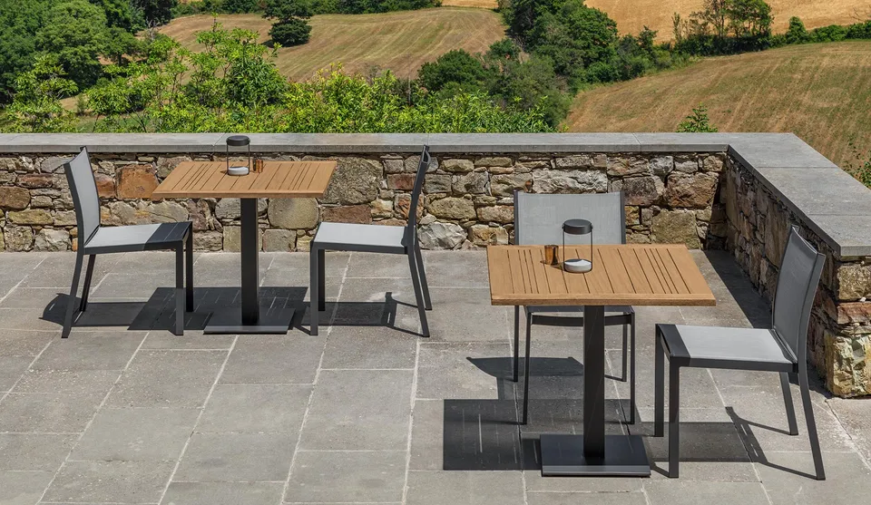 בסיס מלבני לשולחן אוכל Minorca Rectangular H72 של Talenti — תמונה 2