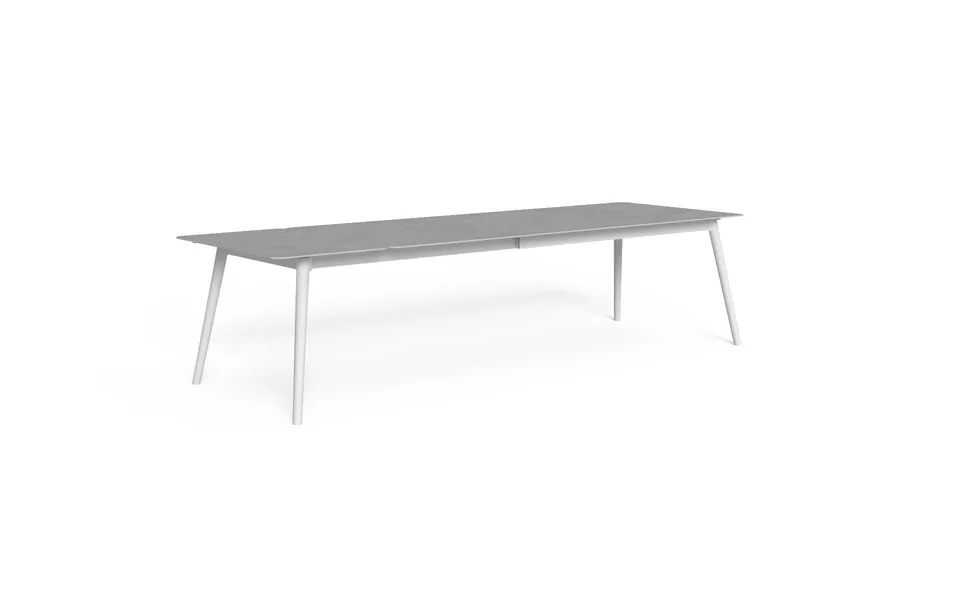 שולחן אוכל נפתח עם משטח קרמי Moon Alu 240/300×100 Extendible של Talenti