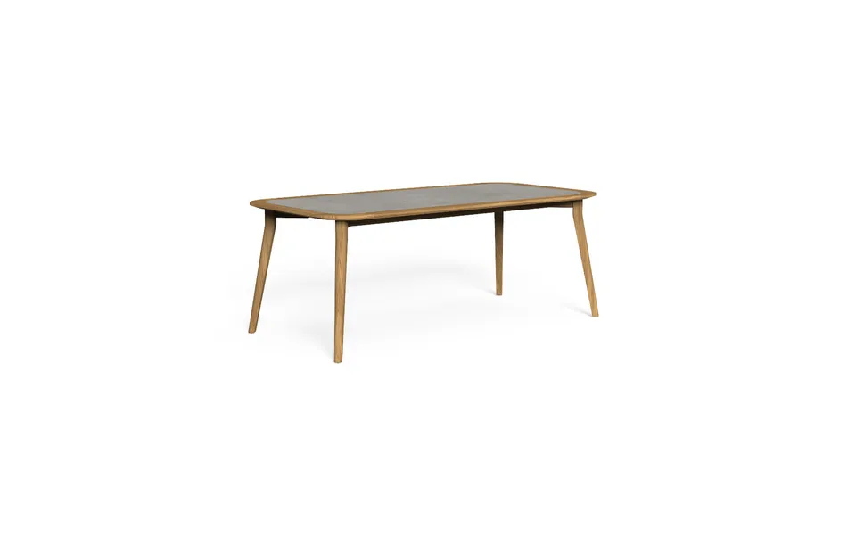 שולחן אוכל מטיק עם משטח HPL Moon Teak 200×100 של Talenti — תמונה 7