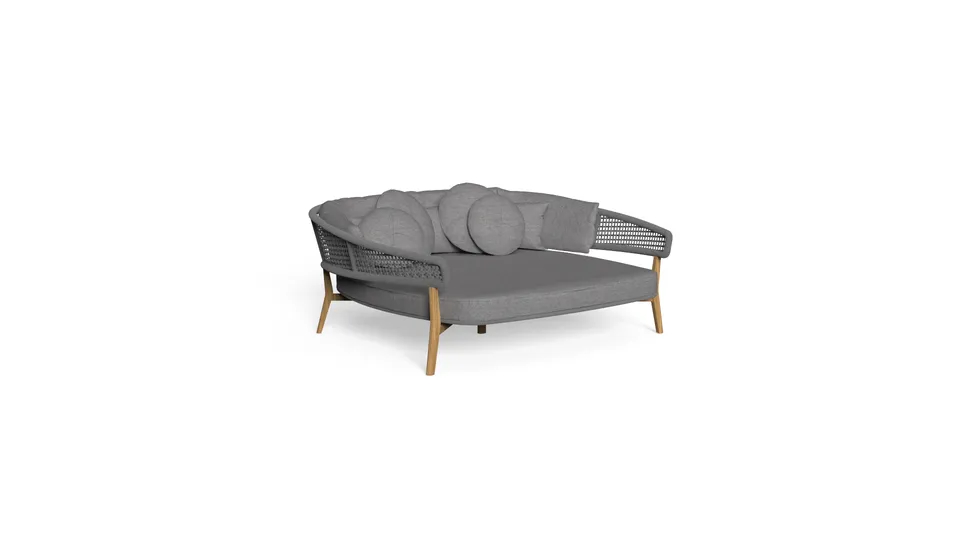 מיטת יום מעץ טיק Moon Teak של Talenti