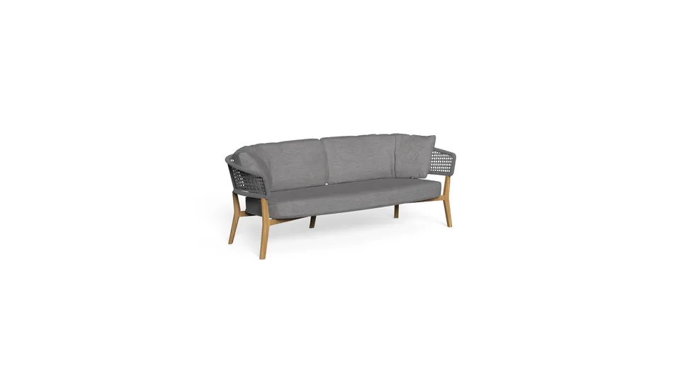ספה דו־מושבית Moon Teak של Talenti