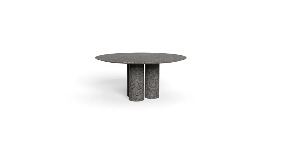 שולחן אוכל עגול מבטון Salinas D165 Concrete של Talenti — תמונה 13