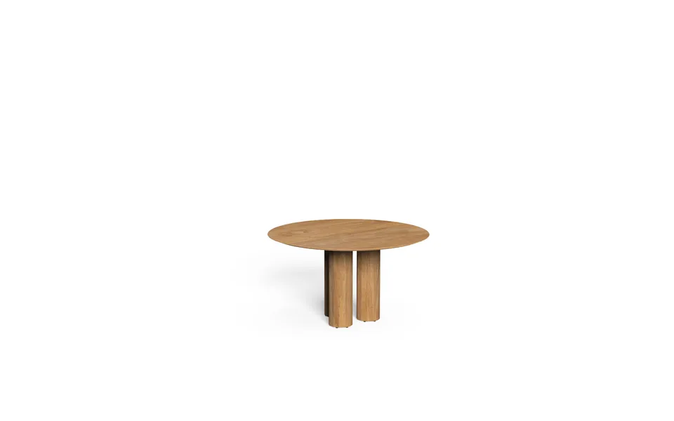שולחן אוכל עגול מעץ Accoya Salinas Accoya D135 של Talenti — תמונה 9