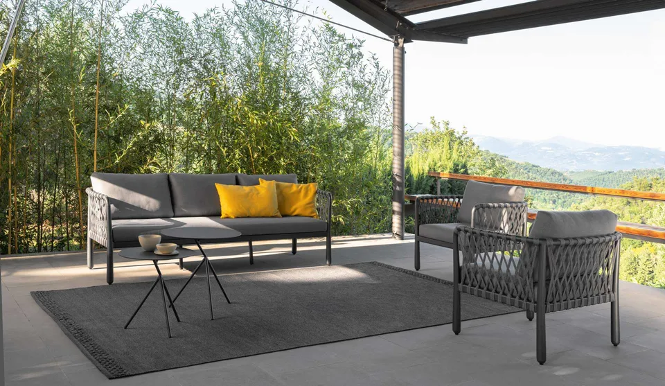 שולחן צד מאלומיניום Sofy H50 של Talenti — תמונה 4
