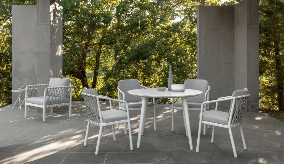 שולחן צד מאלומיניום Sofy H50 של Talenti — תמונה 6