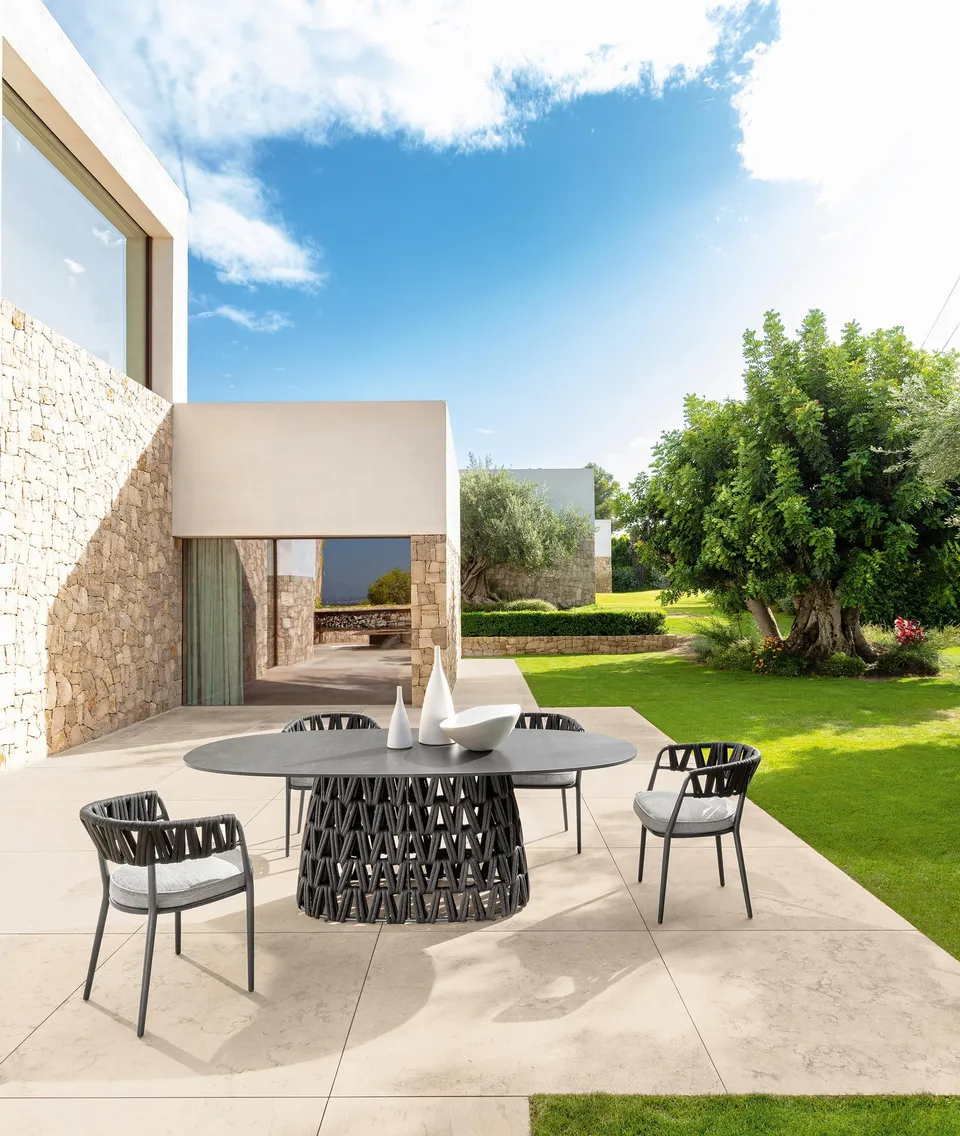 שולחן אוכל עגול Swipe D150 של Talenti — תמונה 5