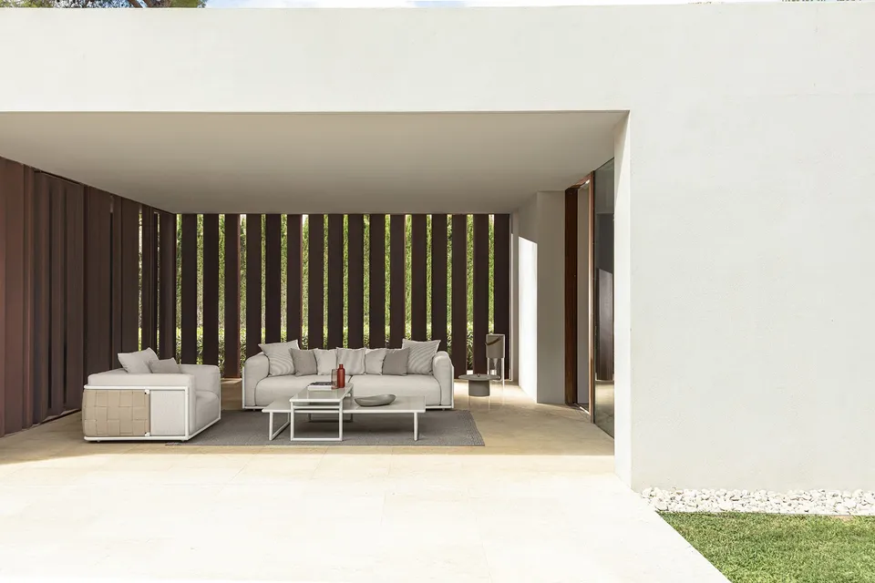 שולחן קפה גדול Tressé 160×90 של Talenti — תמונה 2