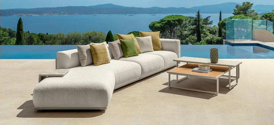 שולחן קפה גדול Tressé 160×90 של Talenti — תמונה 9