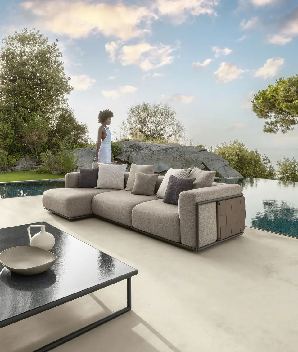 שולחן קפה גדול Tressé 160×90 של Talenti — תמונה 3