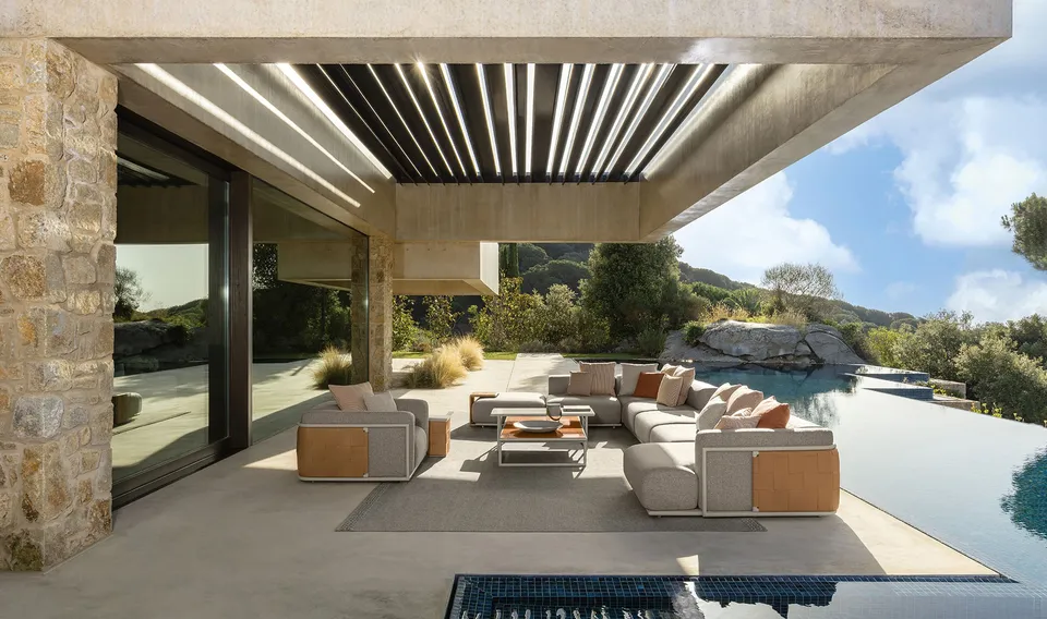 שולחן קפה גדול Tressé 160×90 של Talenti — תמונה 5