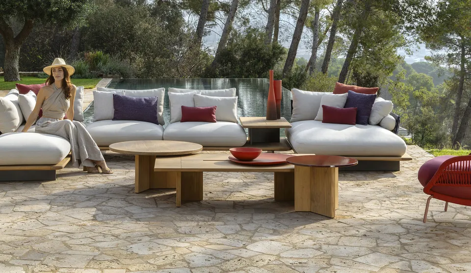 שולחן קפה מלבני Venice 150×90 של Talenti מעץ