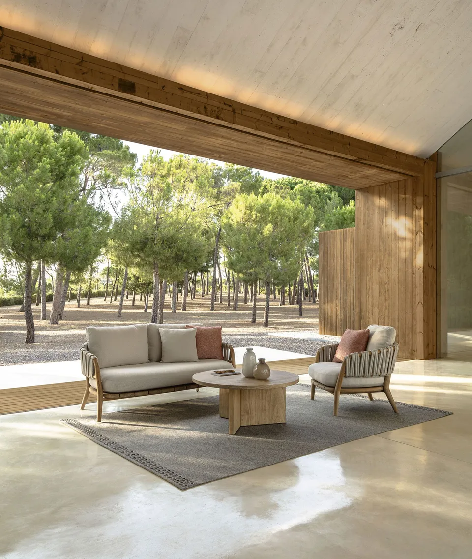 שולחן קפה מלבני מעץ Venice 150×90 של Talenti — תמונה 12