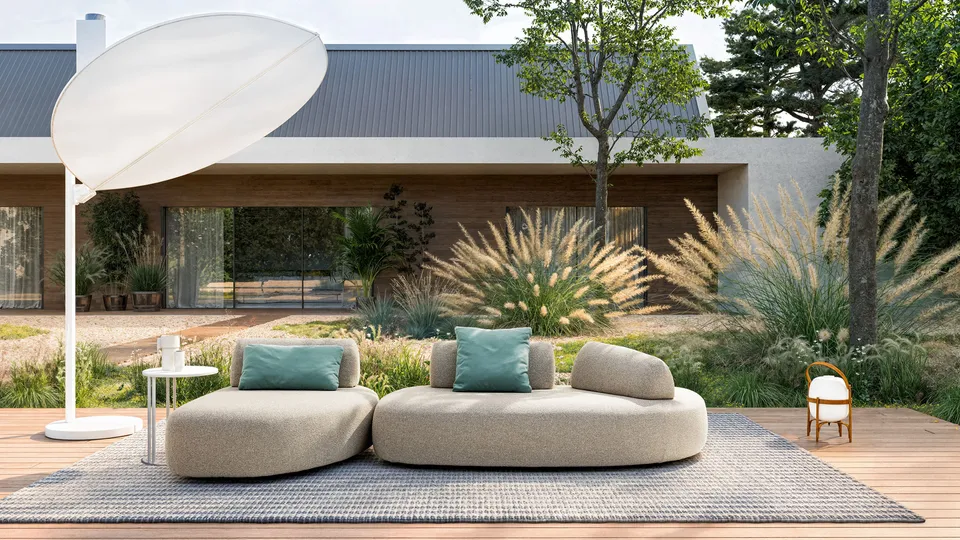 מערכת ישיבה לחוץ Kamari Island Outdoor של Twils