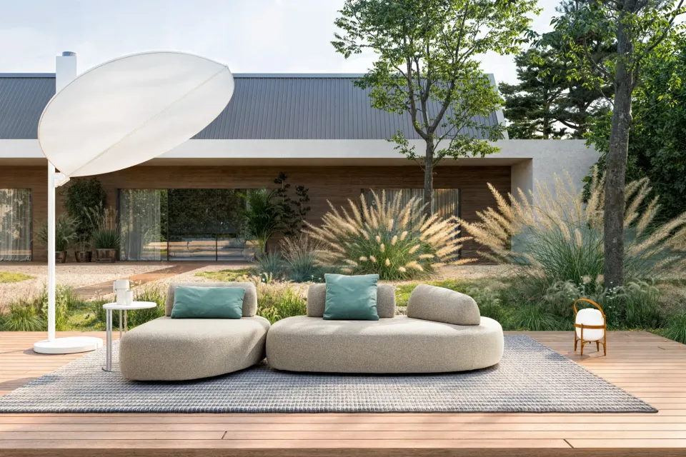 מערכת ישיבה לחוץ Kamari Island Outdoor של Twils — תמונה 3